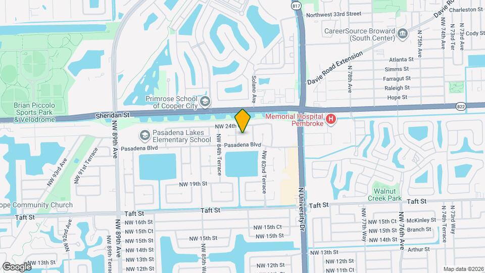 Preserve at Walnut Creek Map and Location Details