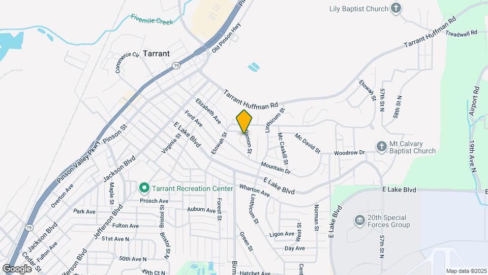 1738 Damon St Map and Location Details