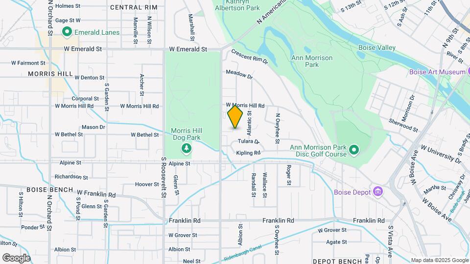 228 N Latah St Map and Location Details
