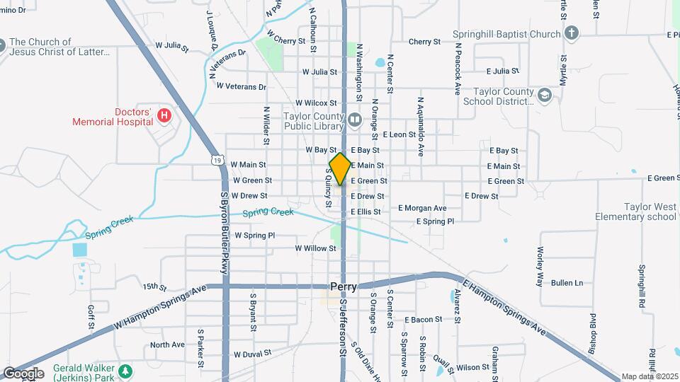 125 S Jefferson St Map and Location Details