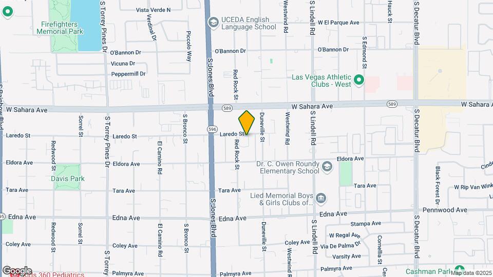 5883 Laredo St Map and Location Details
