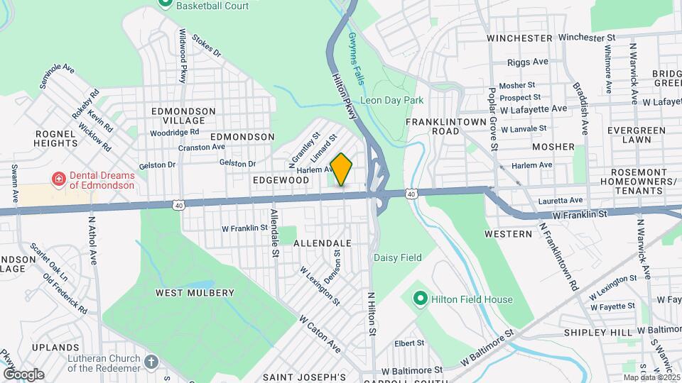 3400 Edmondson Ave Map and Location Details