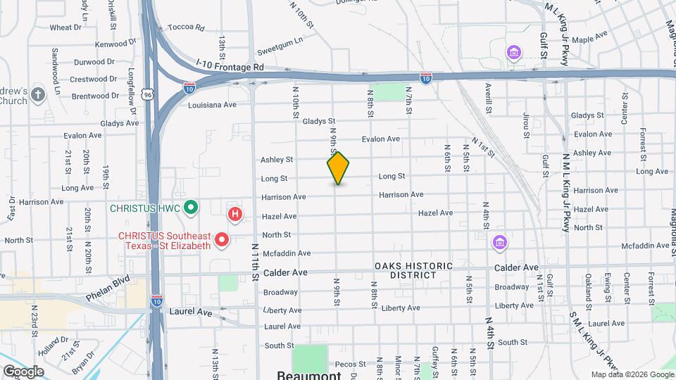 2490 Harrison Ave Map and Location Details