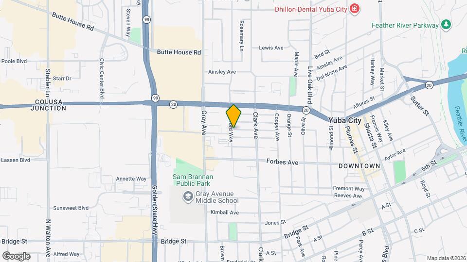 830 Wilkie Way Map and Location Details