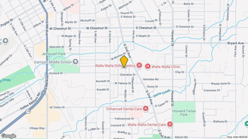 1052 Modoc St Map and Location Details