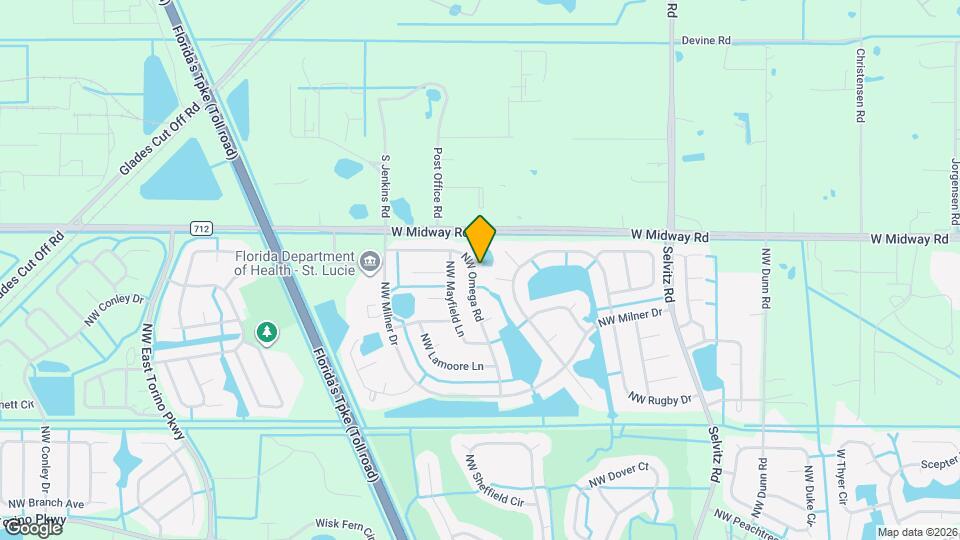 6619 NW Omega Rd Map and Location Details