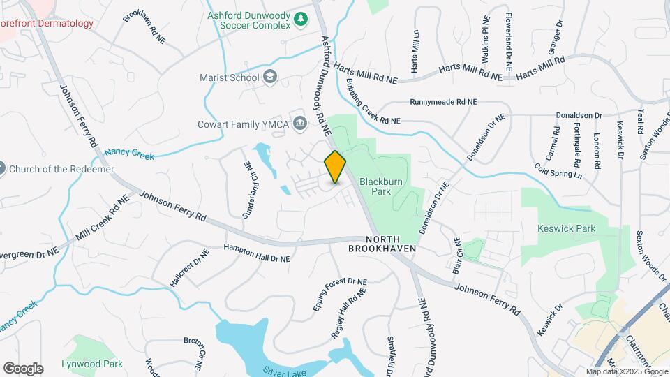 1441 Ashford Creek Cir NE Map and Location Details