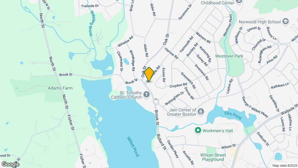 2 Albemarle Rd-Unit -1 Map and Location Details