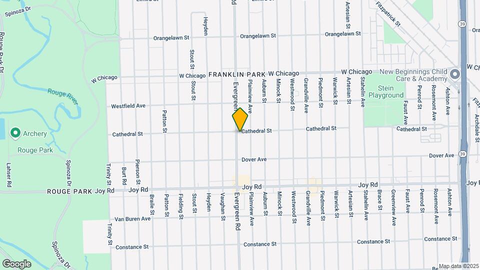 9106 Evergreen Rd Map and Location Details