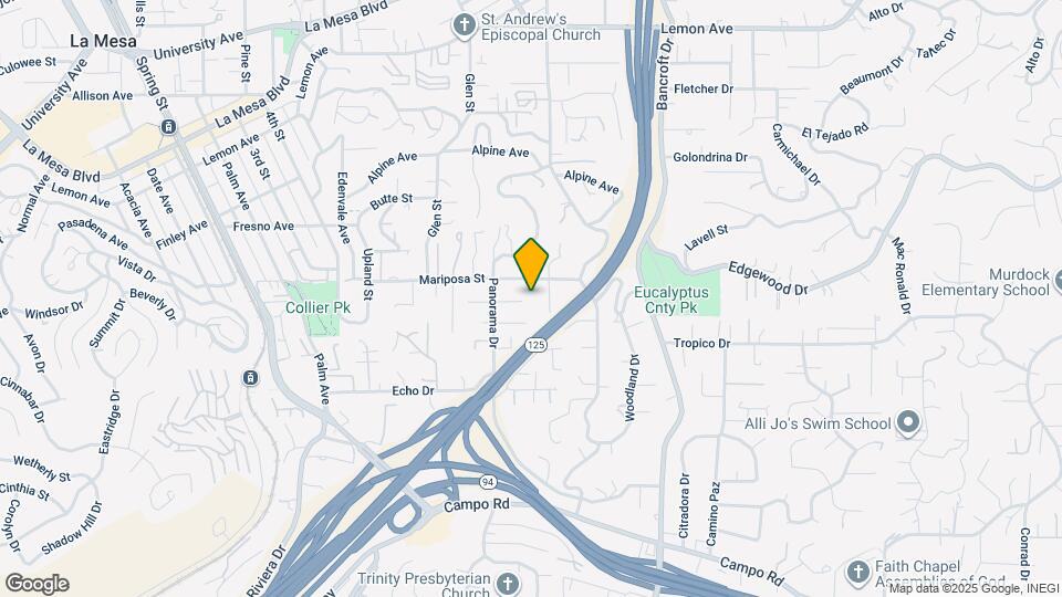 8860 Fabienne Way Map and Location Details