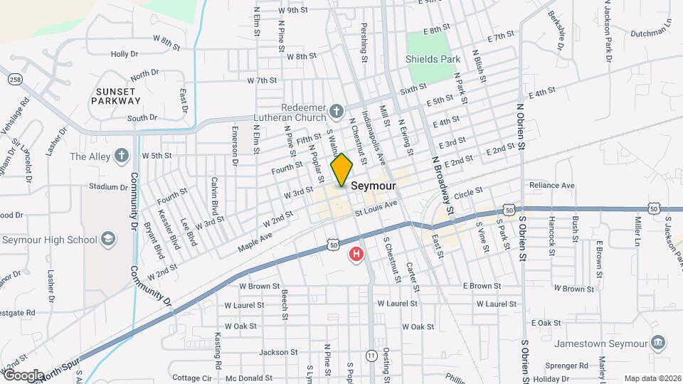 Cummings Rental Properties Map and Location Details