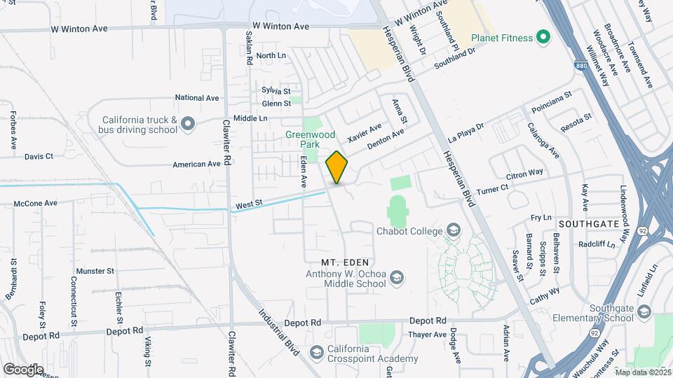 1590 West St Map and Location Details