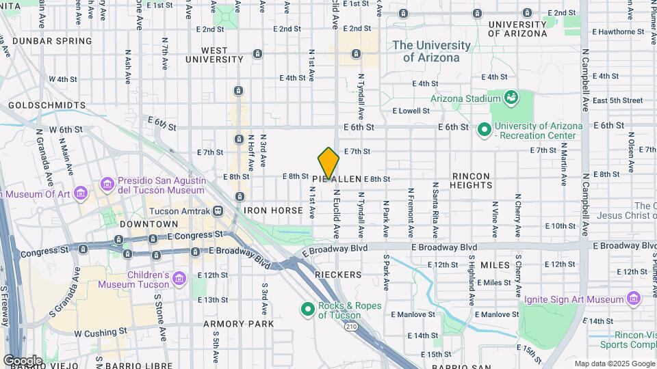 738 E 8th St, Unit 738 8th Street Map and Location Details
