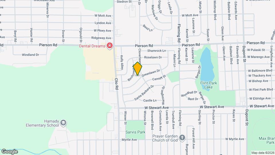 4411 Greenlawn Dr Mapa y Detalles de la Ubicación