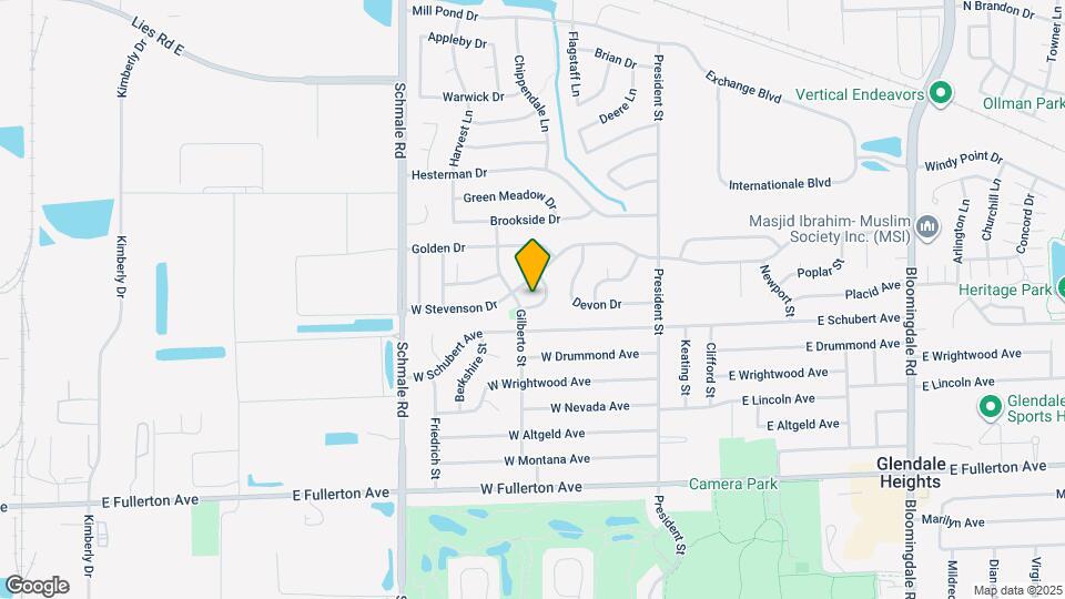 1742 Amherst Cir Mapa y Detalles de la Ubicación