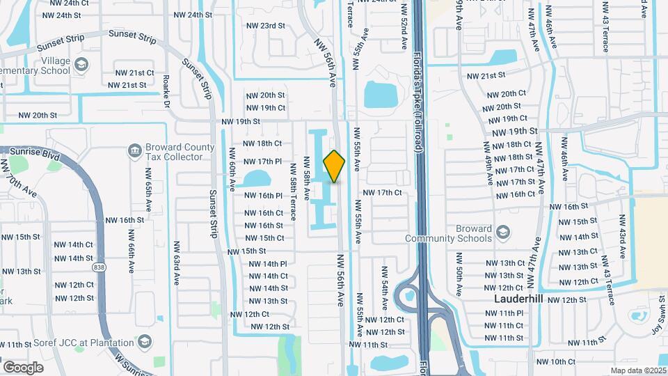 1733 NW 56th Ave Map and Location Details