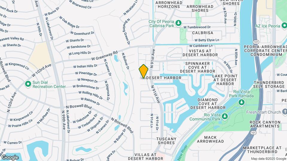9133 W Country Gables Dr Map and Location Details