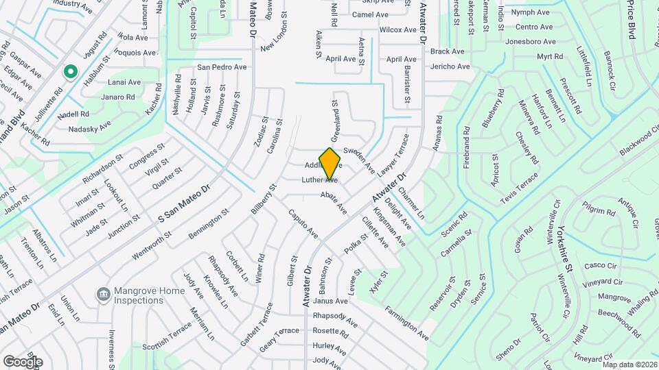 4743 Luther Ave Mapa y Detalles de la Ubicación