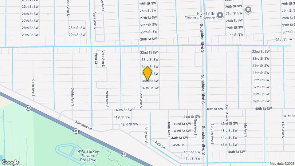 3313 36th St SW Map and Location Details