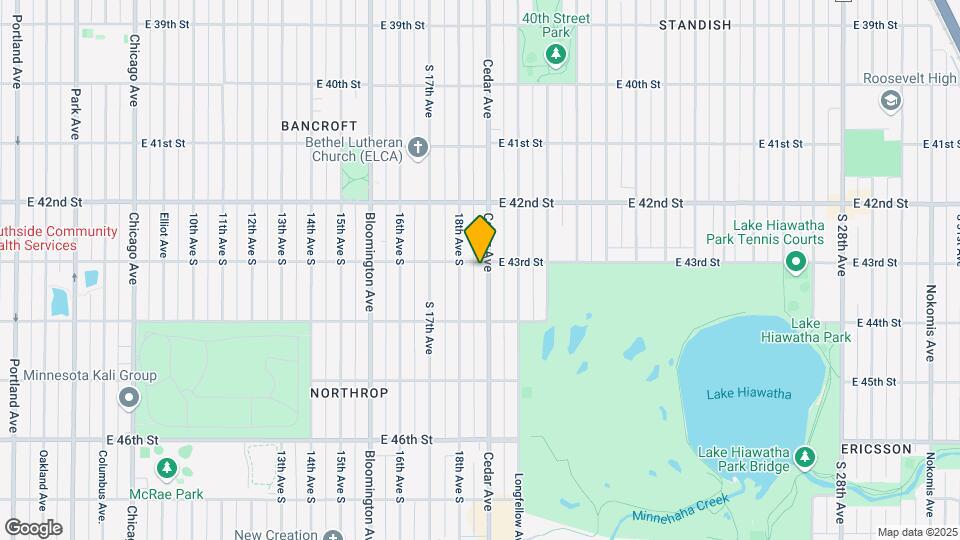 4304 Cedar Ave S Map and Location Details