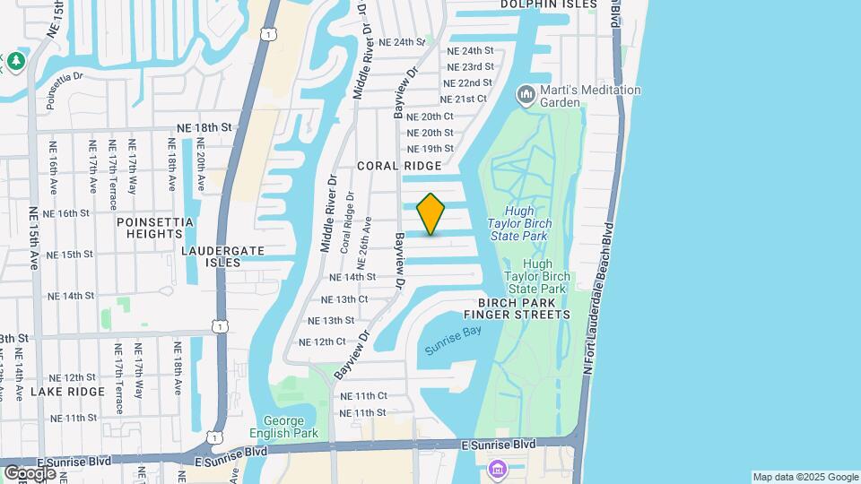 2739 NE 15th St Map and Location Details