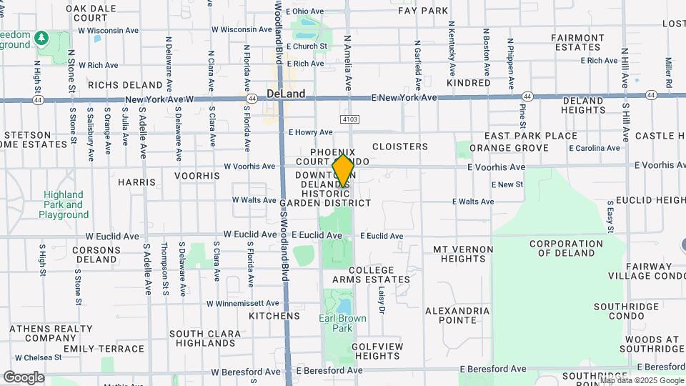 333 S Osceola St Map and Location Details