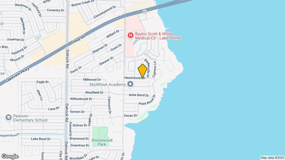 9614 Heartstone Ln Map and Location Details