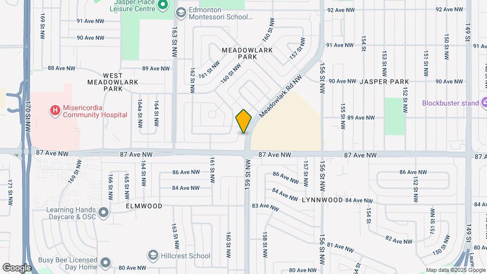 8708 Meadowlark Rd NW Map and Location Details
