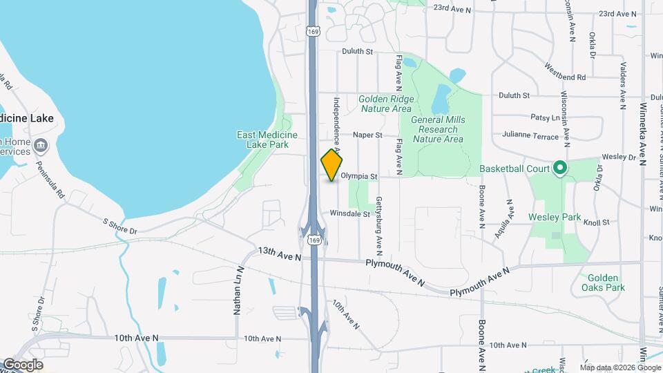 1525 Independence Ave N Map and Location Details