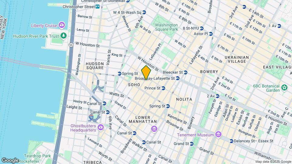 116-118 Wooster St Map and Location Details