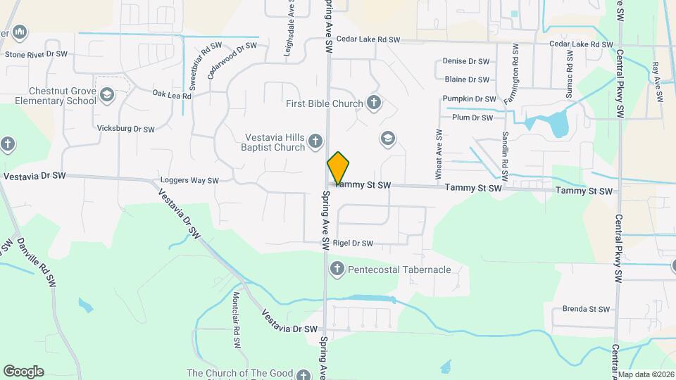 819 Tammy St SW Mapa y Detalles de la Ubicación