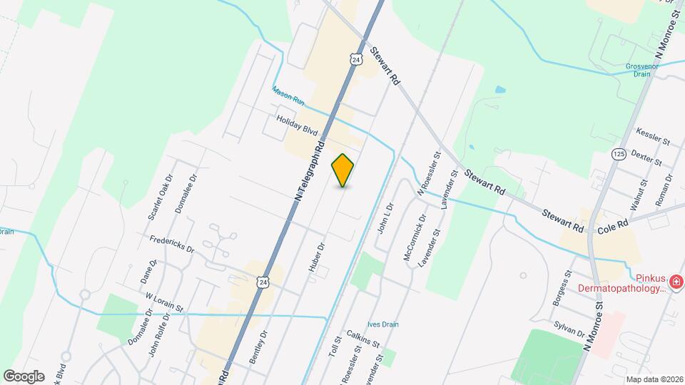 1273 Huber Dr Mapa y Detalles de la Ubicación