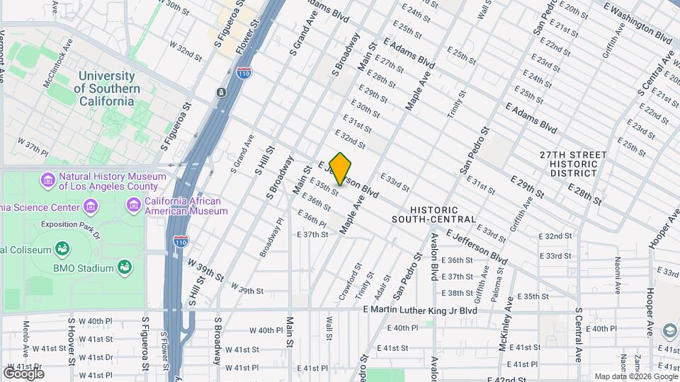 163 E 35th St Map and Location Details