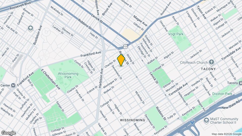 6228 Erdrick St Map and Location Details