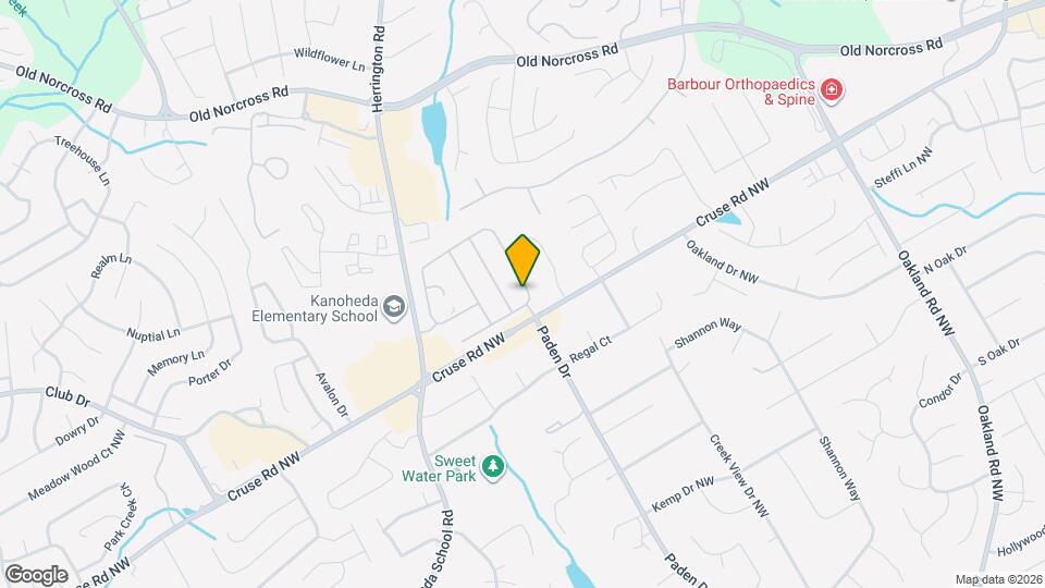 3105 Binghampton Ln Map and Location Details