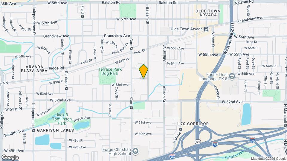 5357 Balsam St Map and Location Details