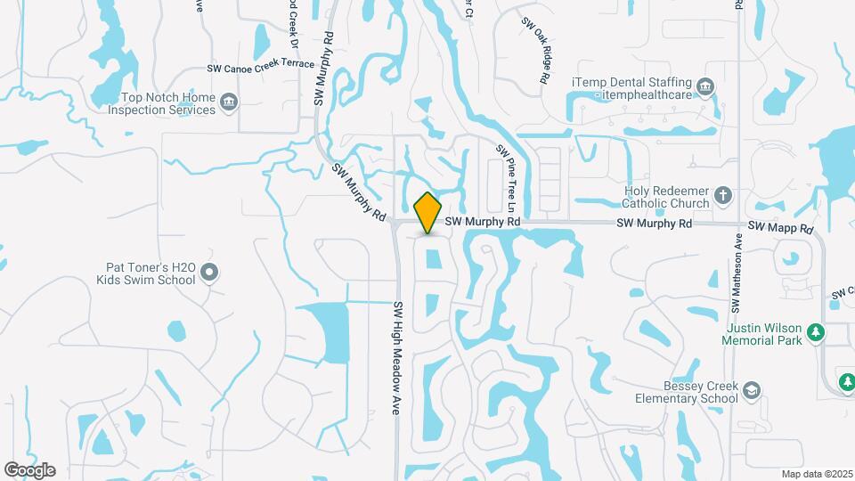 1708 SW Waterfall Blvd Mapa y Detalles de la Ubicación