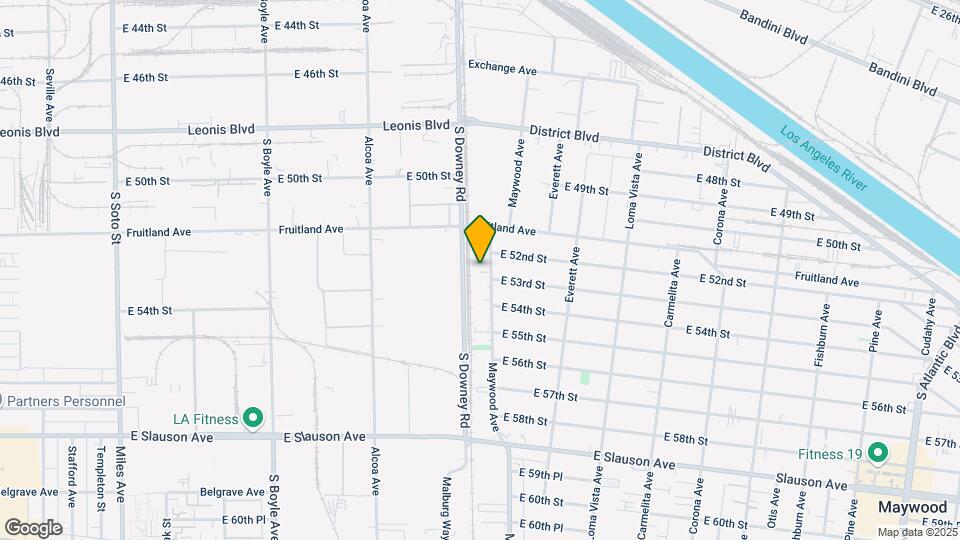 5219-5229 Maywood Ave Map and Location Details
