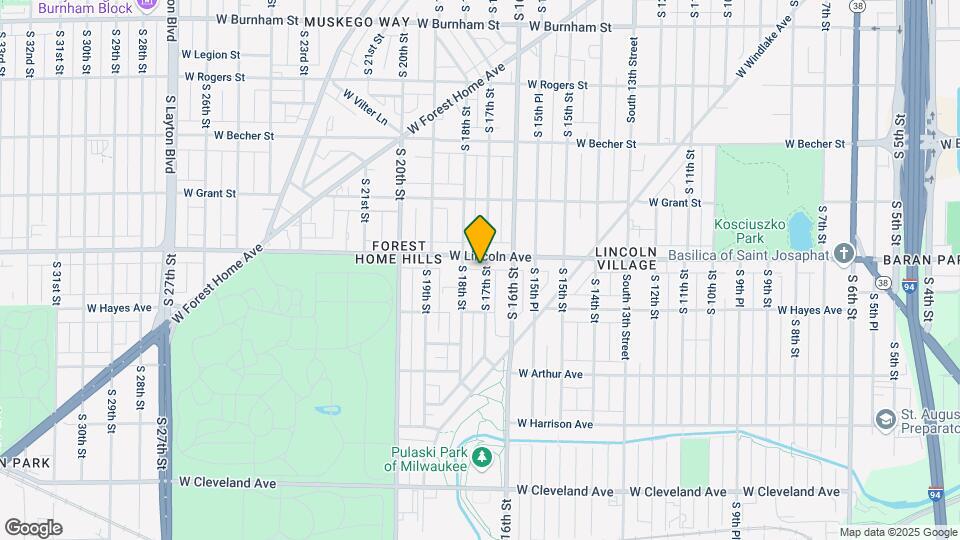 2319 S 17th St Map and Location Details