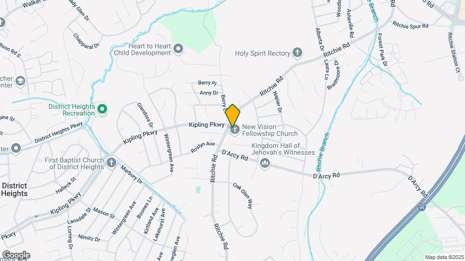 2014 Ritchie Rd Map and Location Details