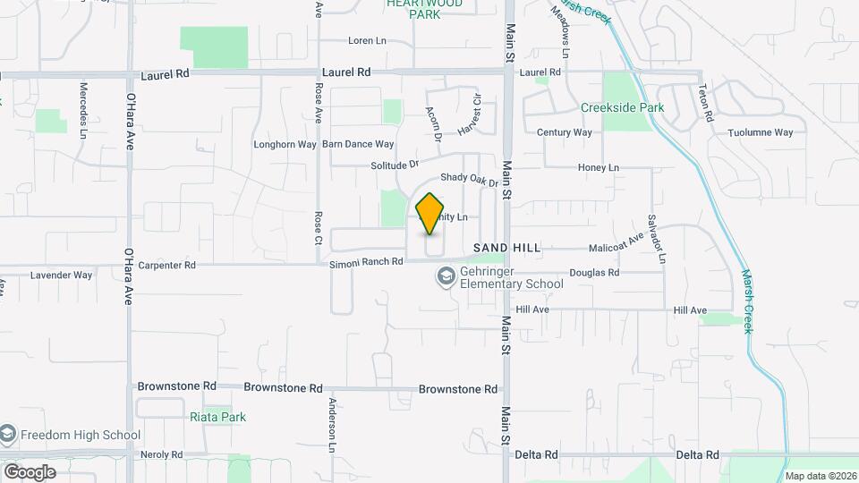 230 Hearthstone Cir Mapa y Detalles de la Ubicación