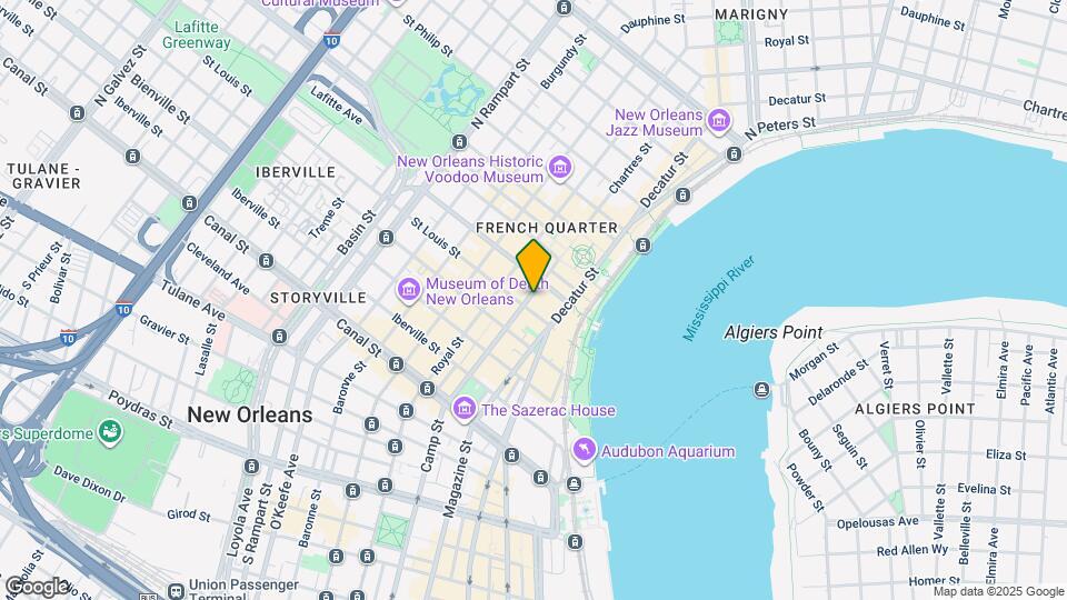 508 Chartres St Map and Location Details