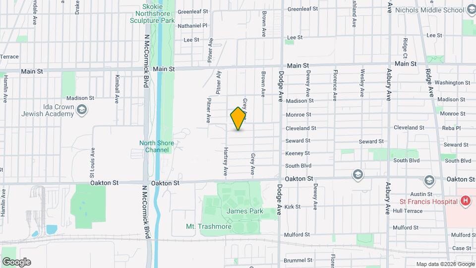 2113 Seward St Mapa y Detalles de la Ubicación