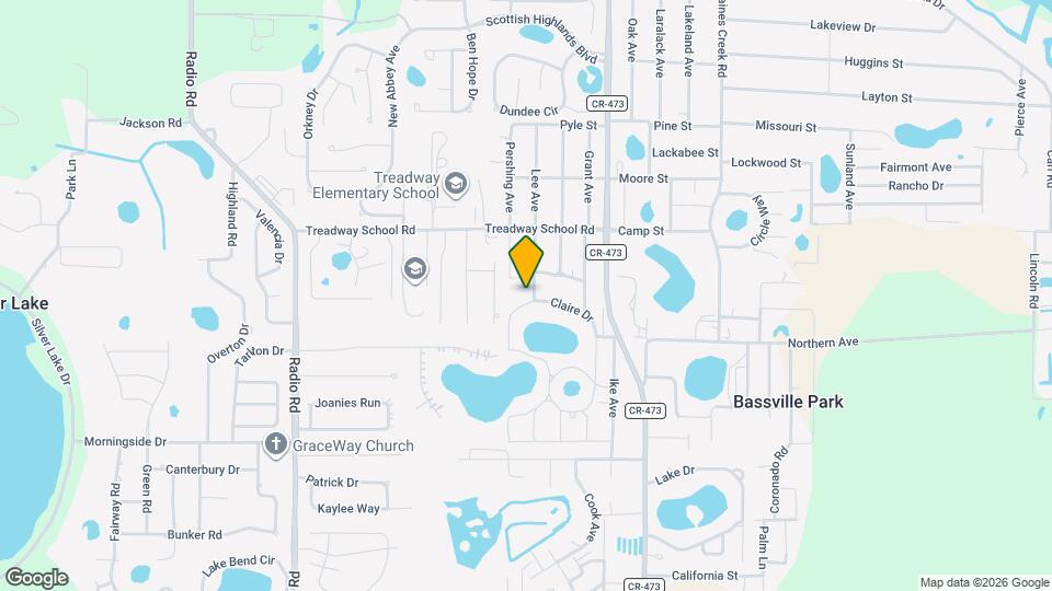 10801 Claire Dr Map and Location Details