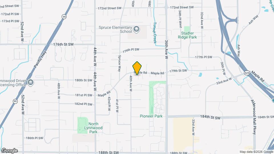 3910 Maple Rd Map and Location Details