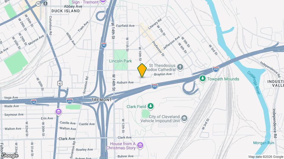 2589 W 10th St, Unit 1st Floor Apartment Map and Location Details