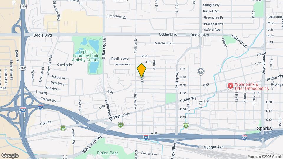 835 20th St Map and Location Details