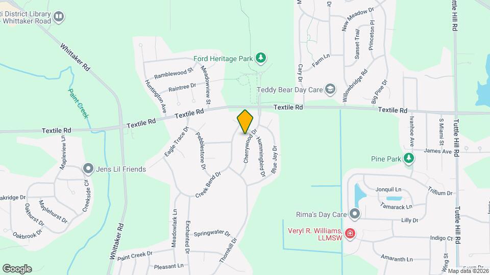 6122 Cherrywood Dr Map and Location Details