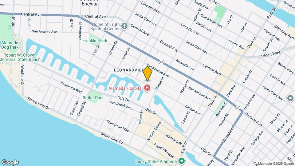 2037 Clinton Ave Map and Location Details