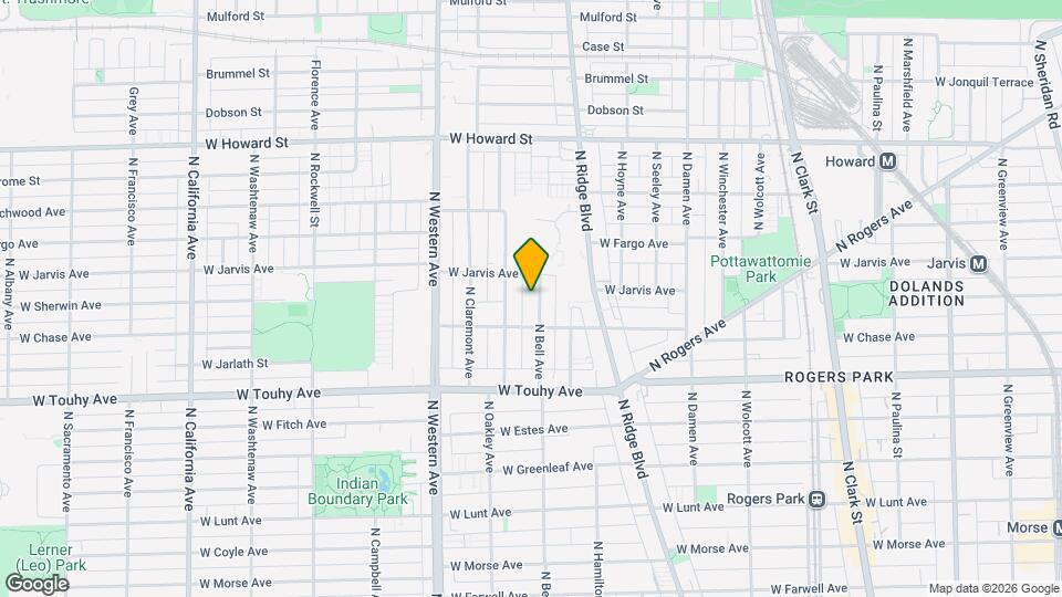 7324 N Bell Ave Map and Location Details